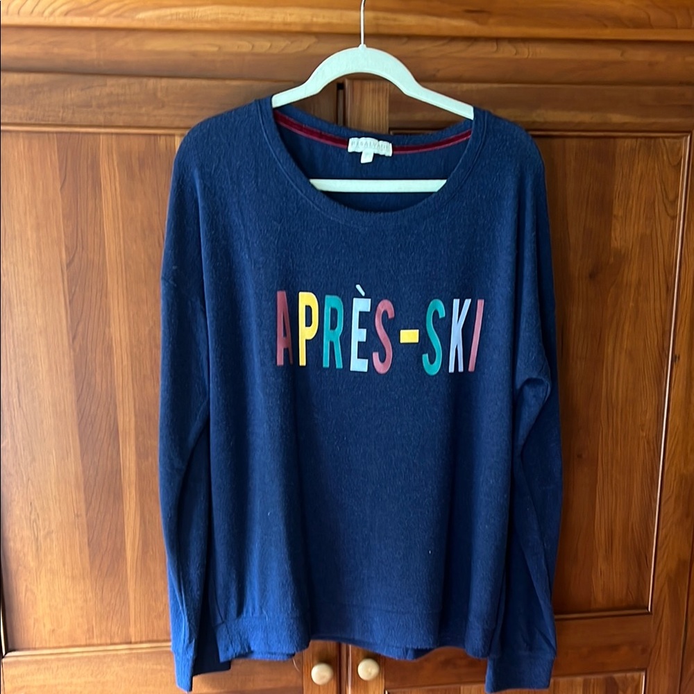 P.J. Salvage Navy Après-Ski Sweatshirt